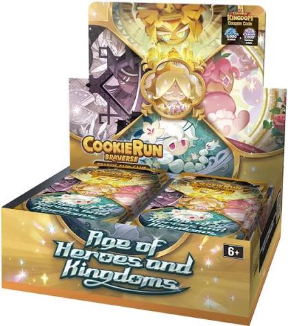 Cookie Run: Booster Box Age of Heroes and Kingdoms