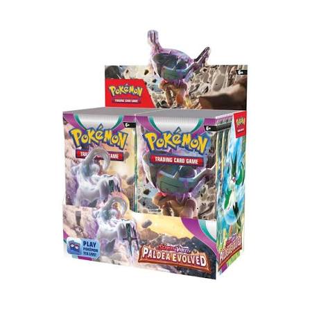 Evoluciones en Paldea Booster Box Español