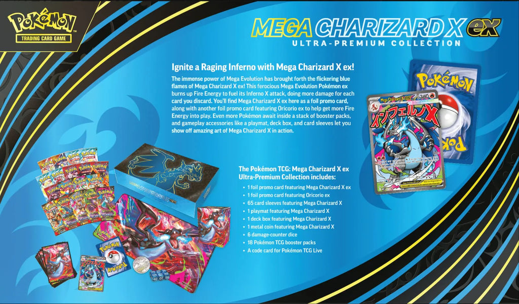 Mega Charizard X ex Ultra Premium Collection