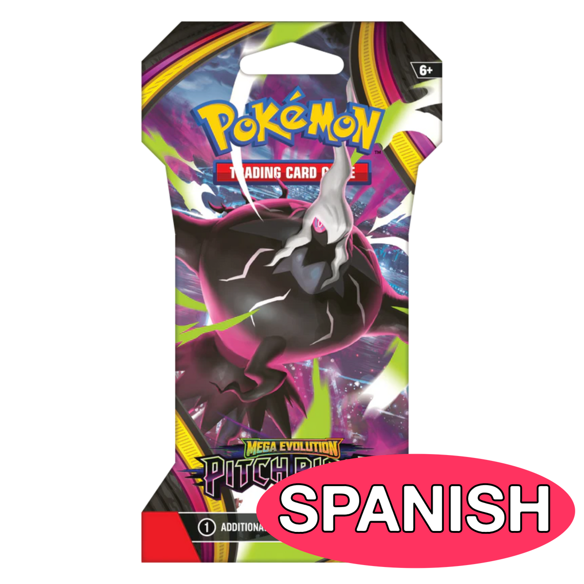 Pitch Black Sleeved Booster Spanish
