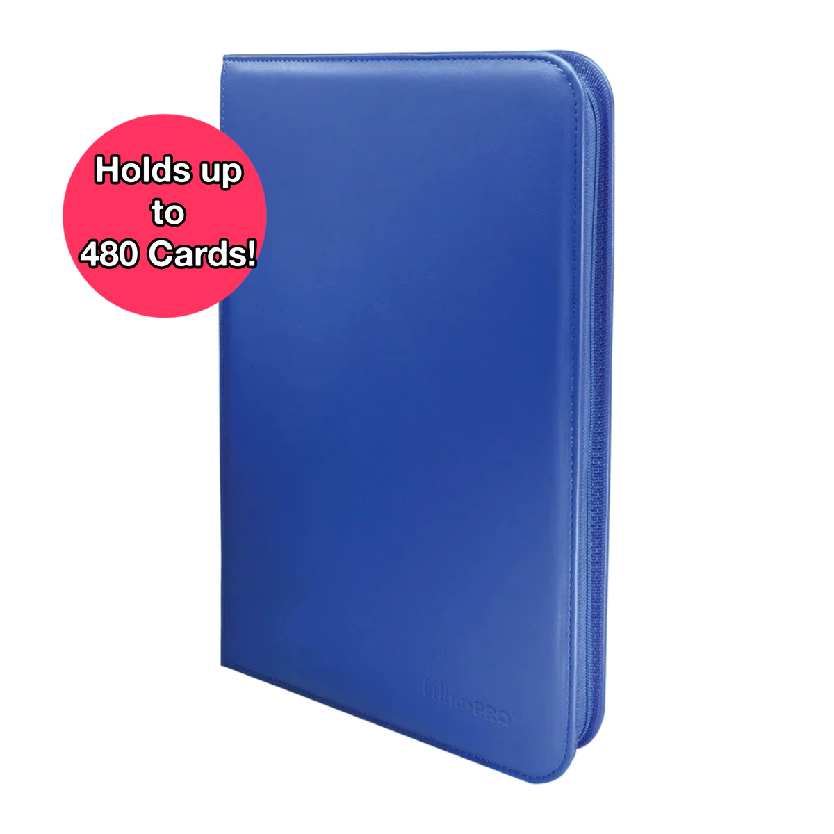 Ultra Pro Vivid 12-Pocket Zippered Color Blue PRO-Binder