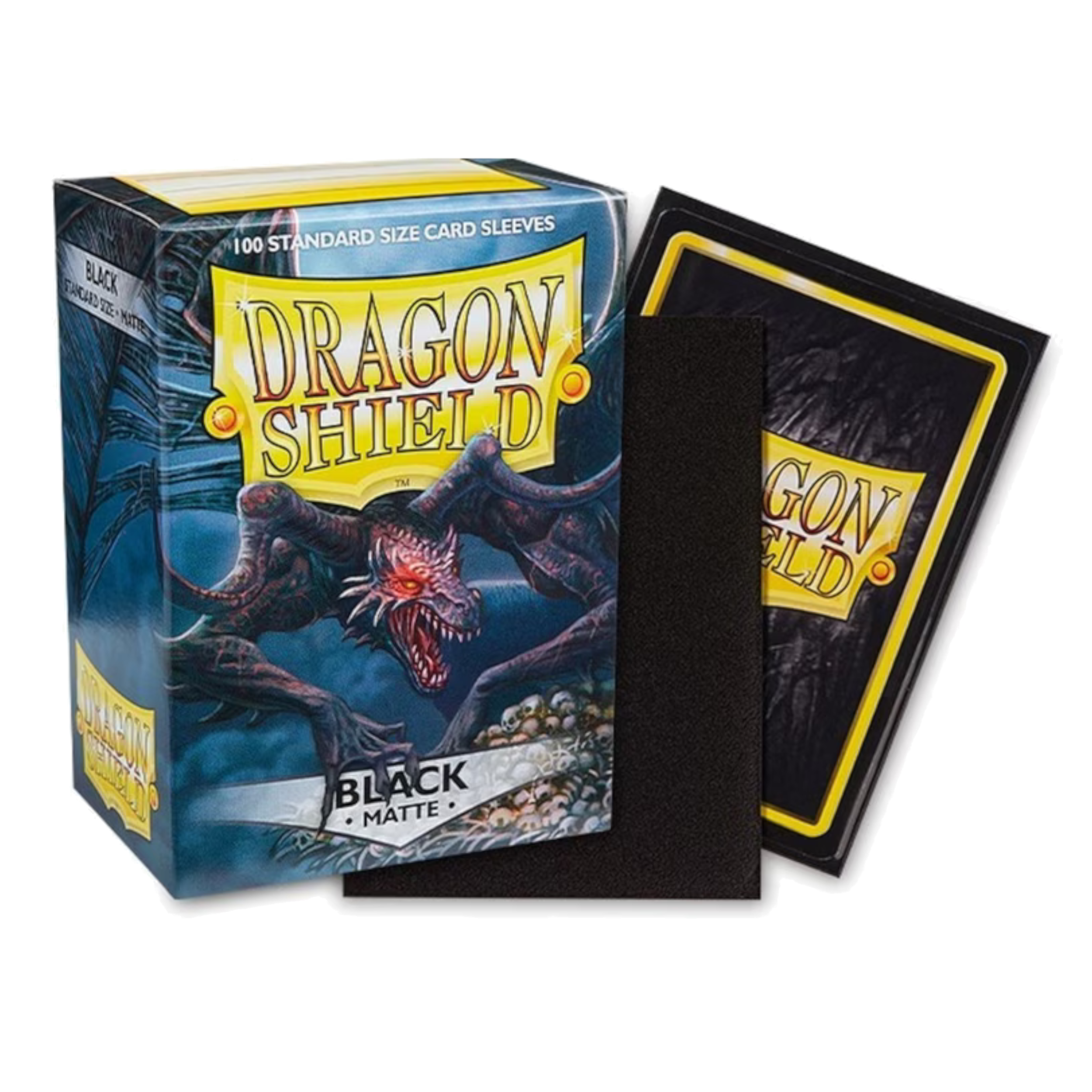 Dragon Shield 100 Sleeves Black
