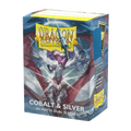 DRAGON SHIELD 100CT BOX DUAL MATTE COBALT SILVER