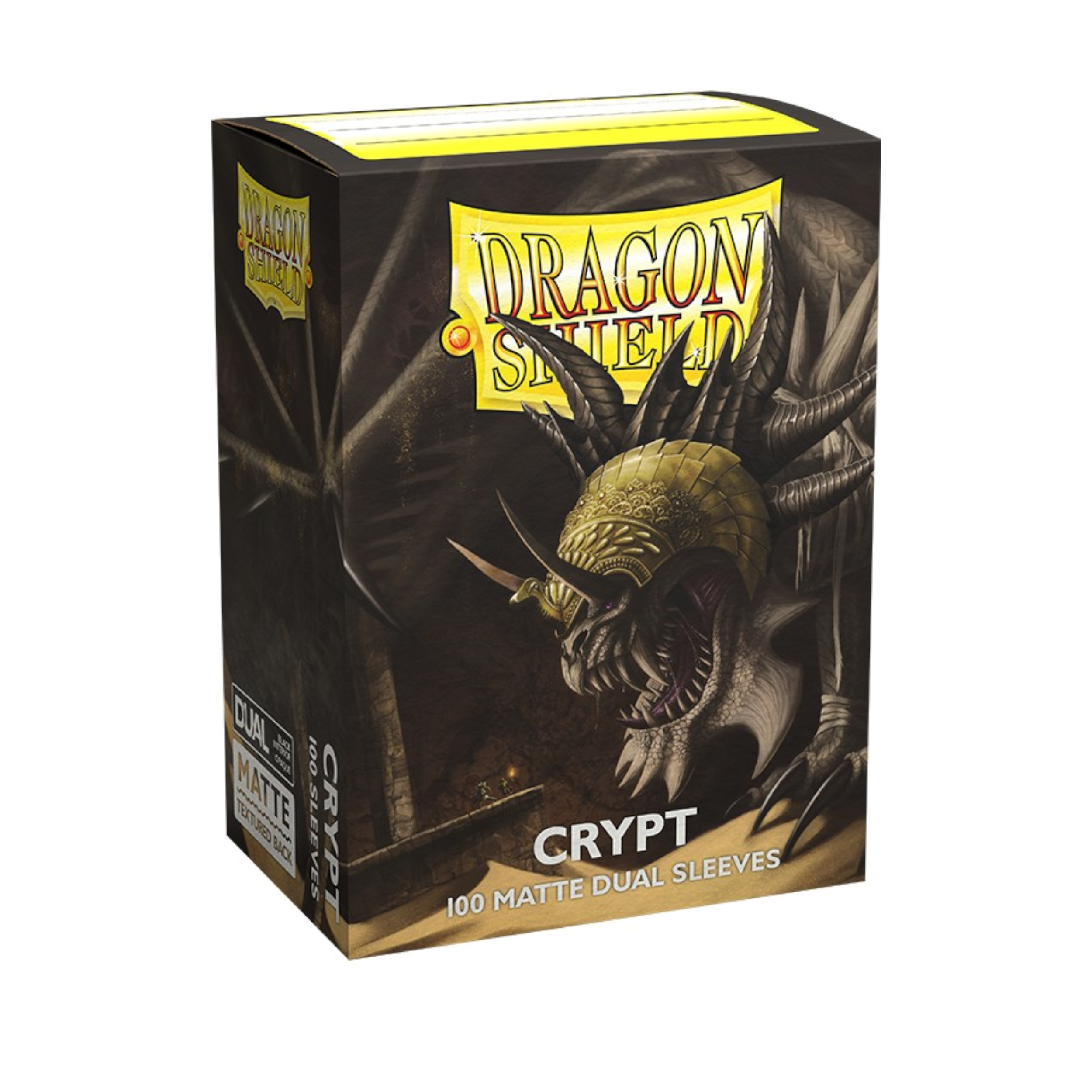 DRAGON SHIELD 100CT BOX DUAL MATTE CRYPT