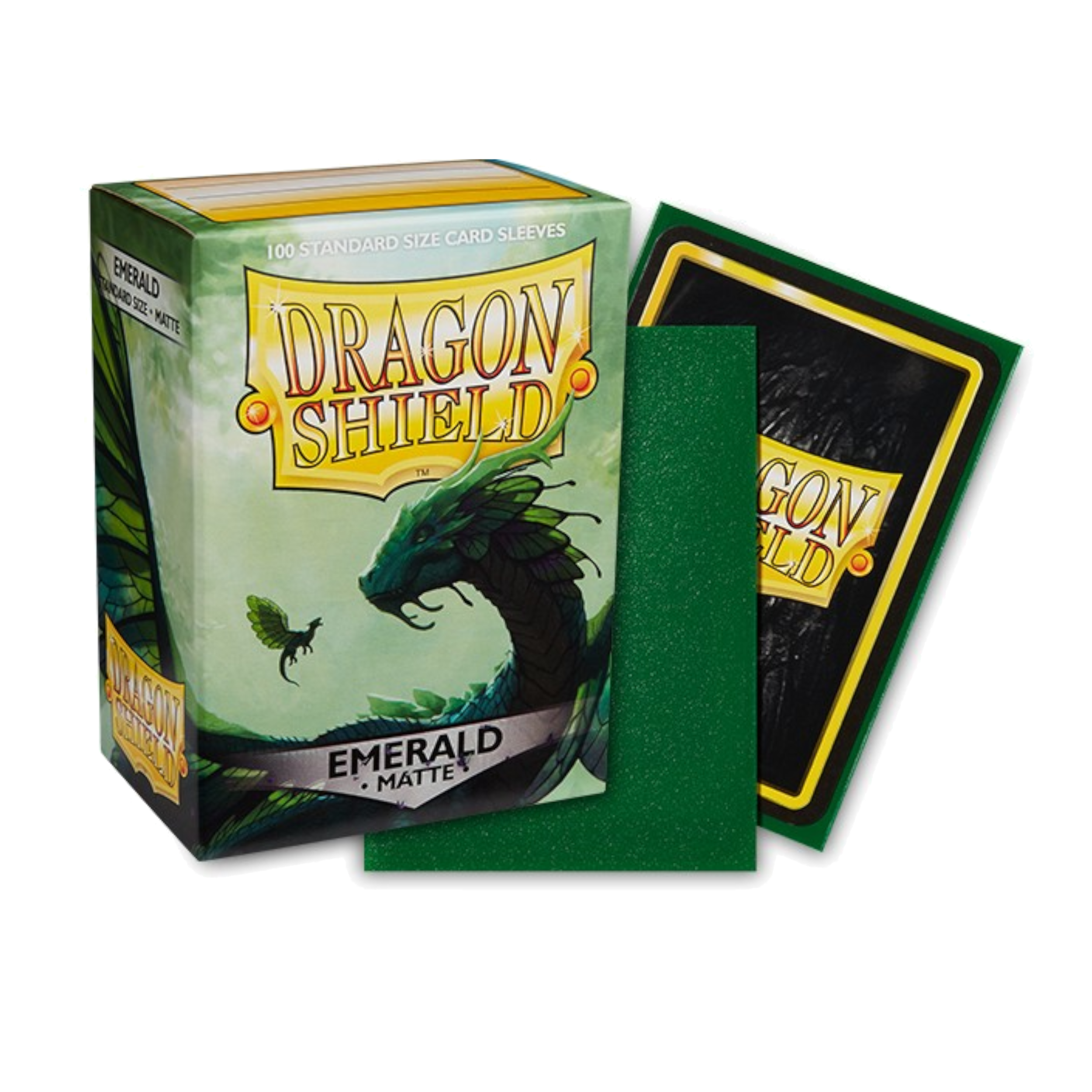 DRAGON SHIELD 100CT BOX MATTE EMERALD