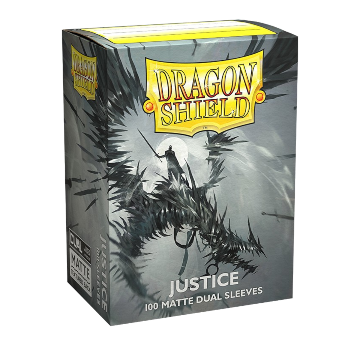 DRAGON SHIELD 100CT BOX DUAL MATTE JUSTICE