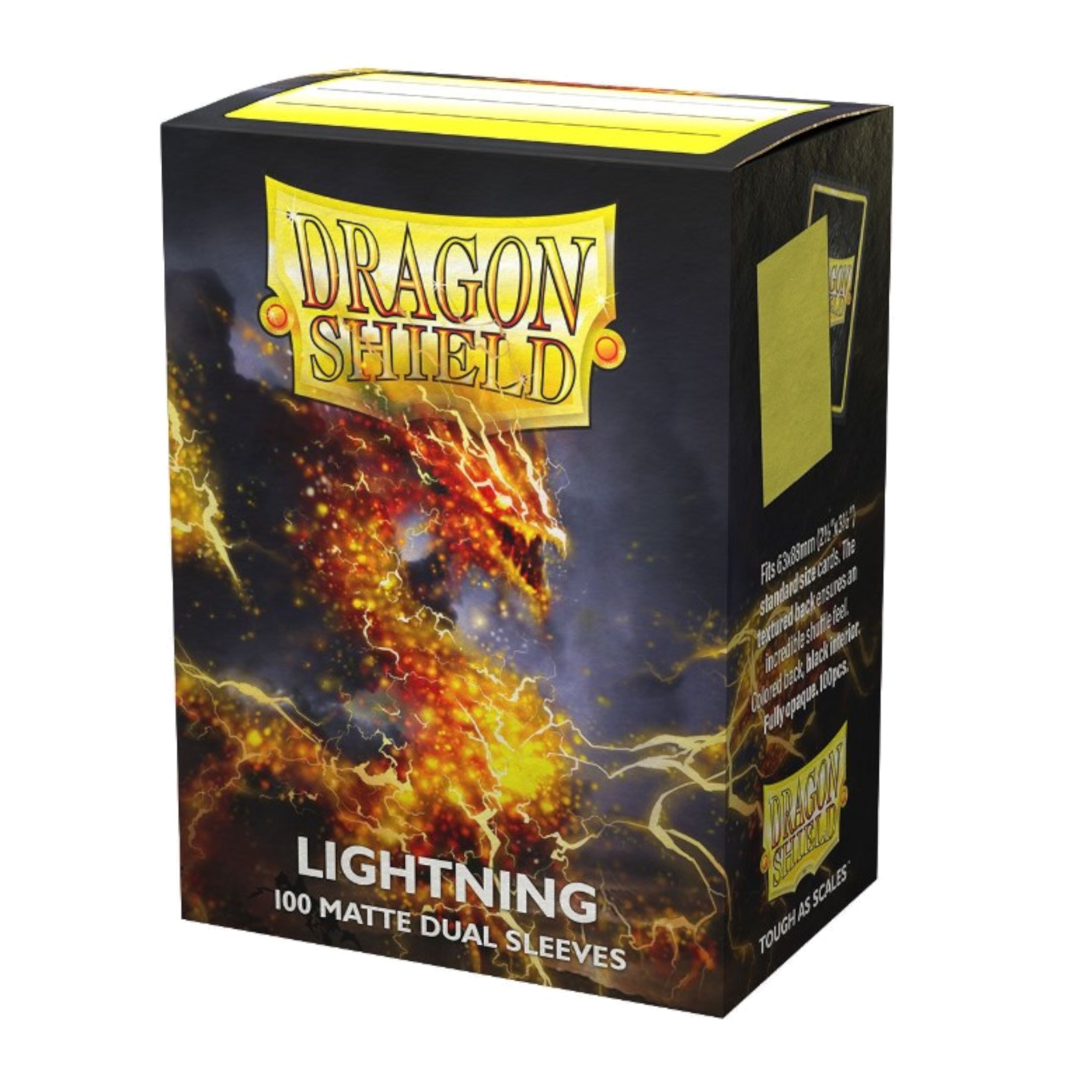 DRAGON SHIELD 100CT BOX DUAL MATTE LIGHTNING