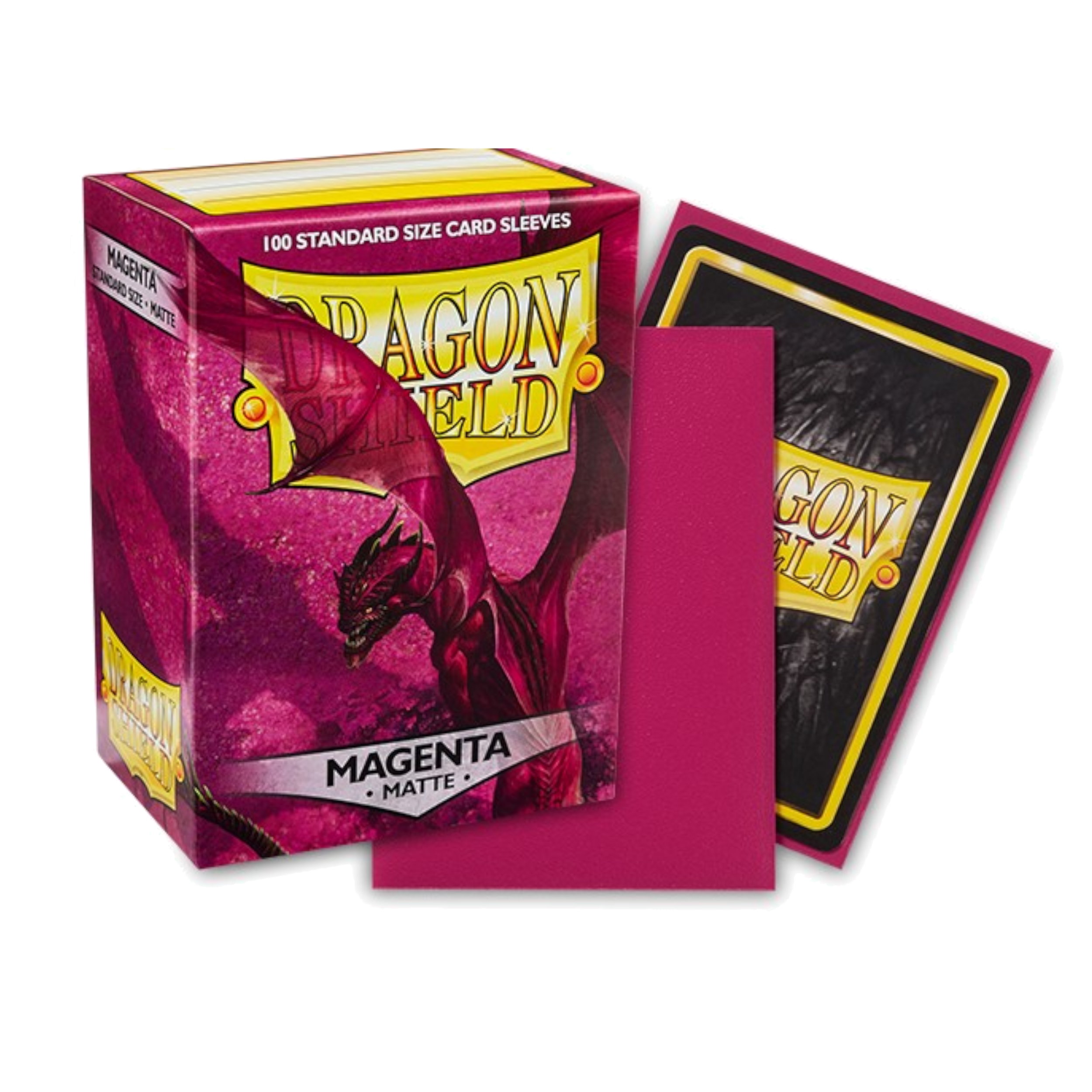 DRAGON SHIELD 100CT BOX MATTE MAGENTA