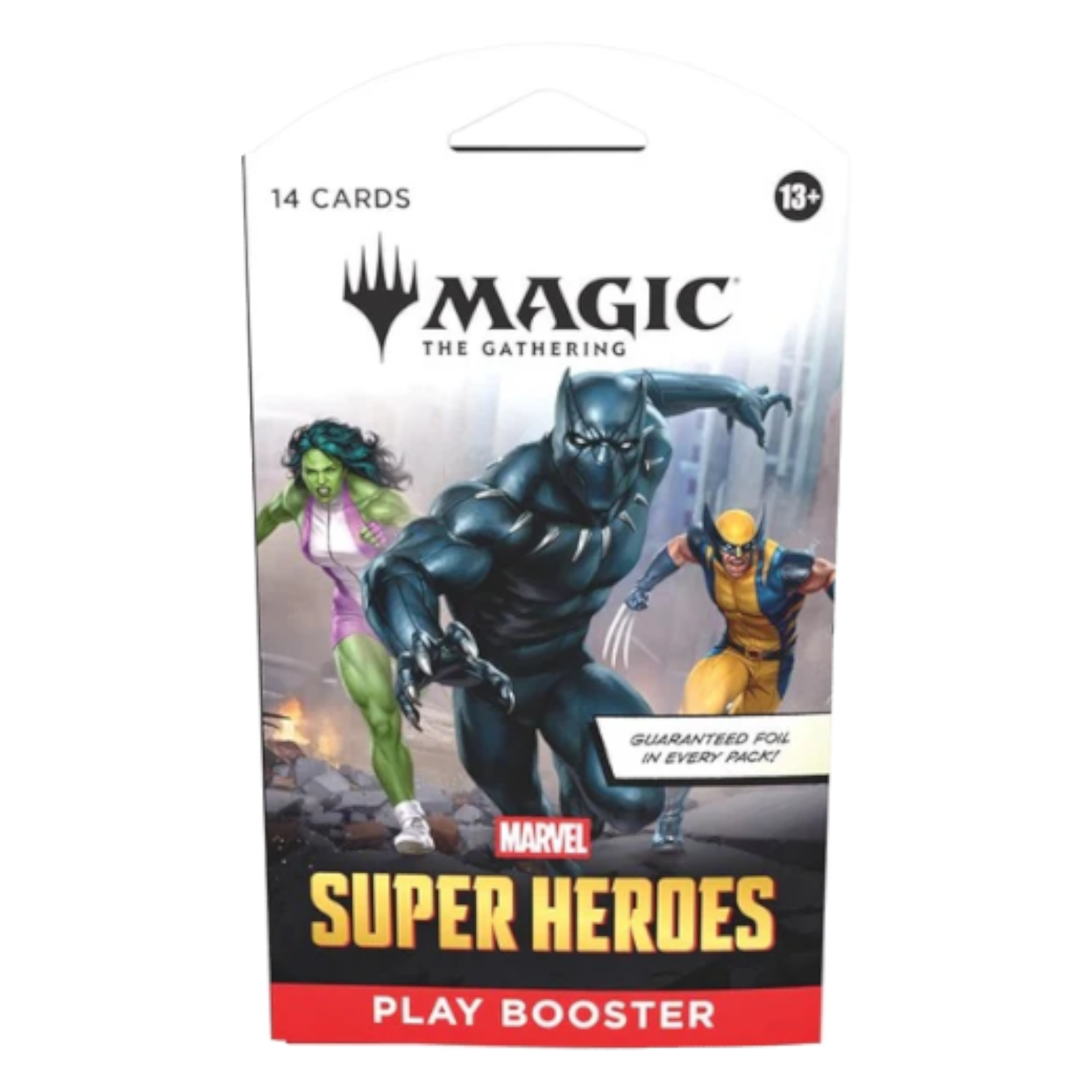 MTG Marvel Super Heroes Sleeved Play Booster