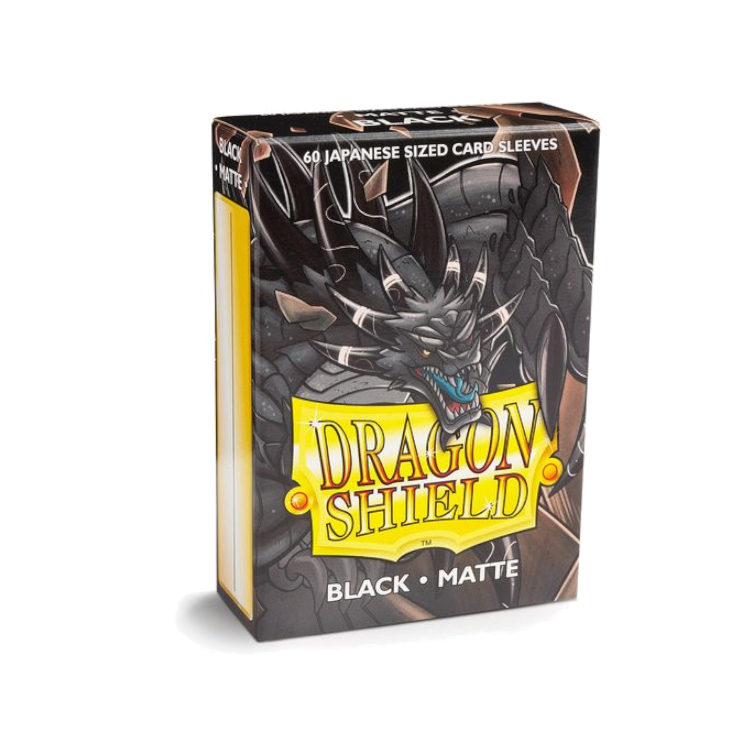 DRAGON SHIELD 60CT PACK MINI MATTE BLACK