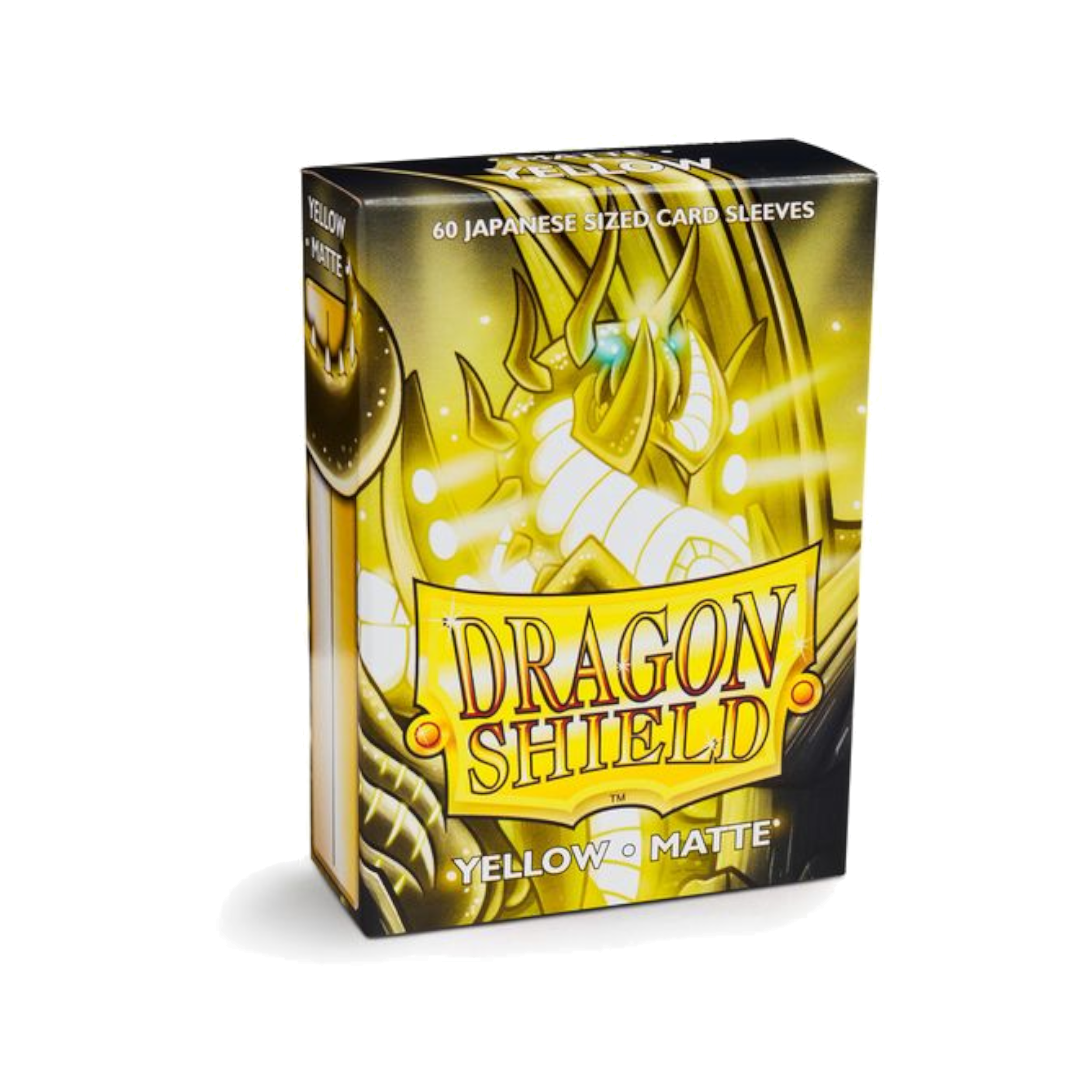 DRAGON SHIELD 60CT PACK MINI MATTE YELLOW
