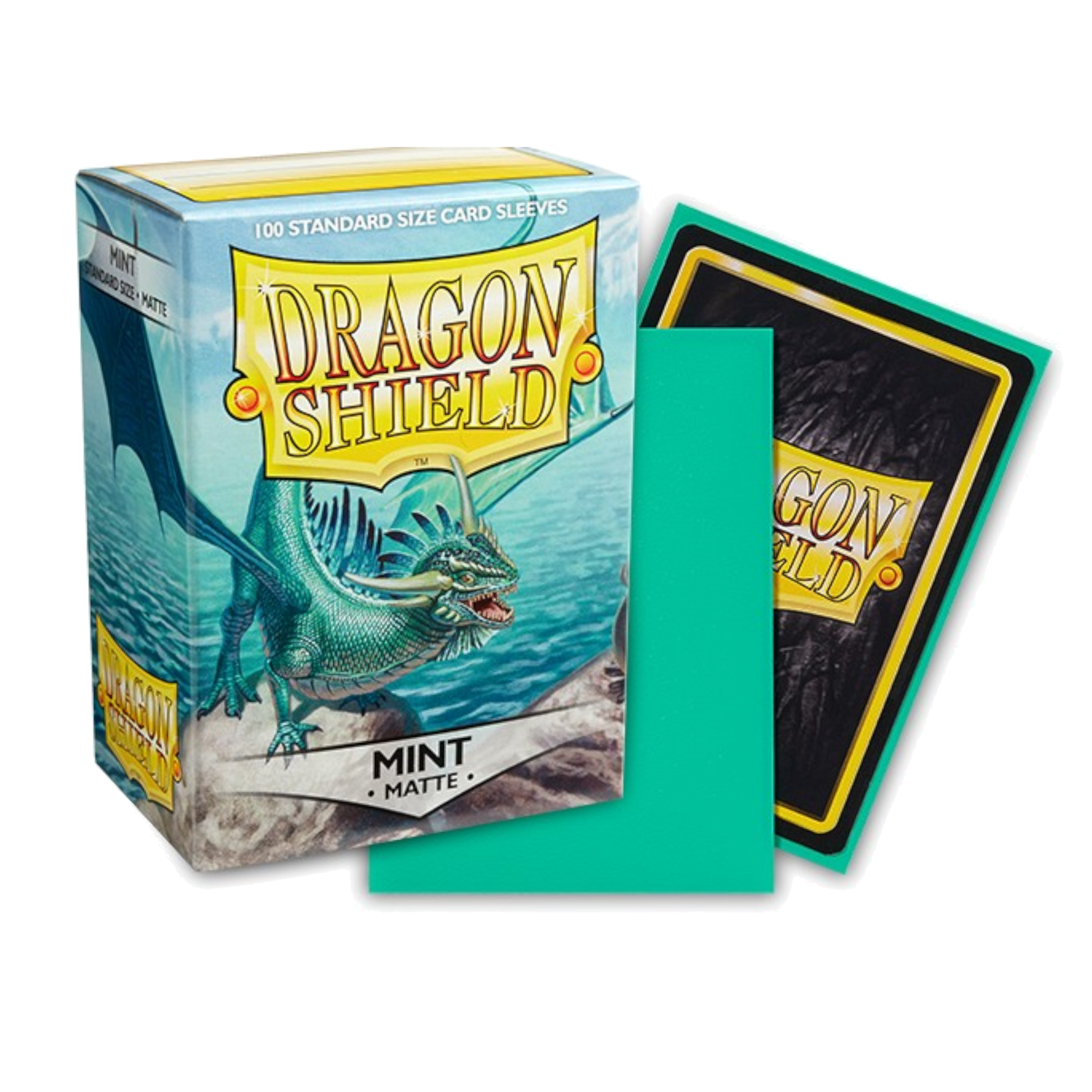 DRAGON SHIELD 100CT BOX MATTE MINT