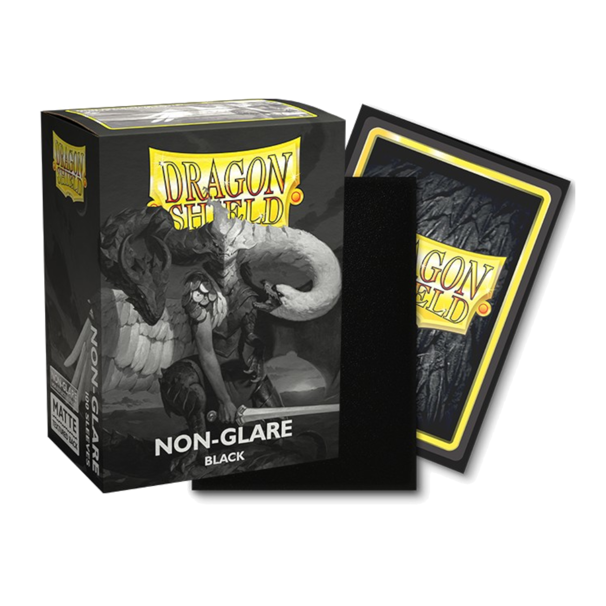 DRAGON SHIELD 100CT BOX MATTE NONGLARE BLACK