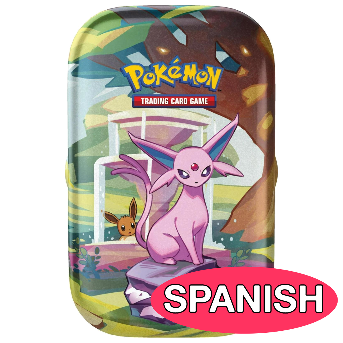 Prismatic Evolutions Mini Tin (Spanish)