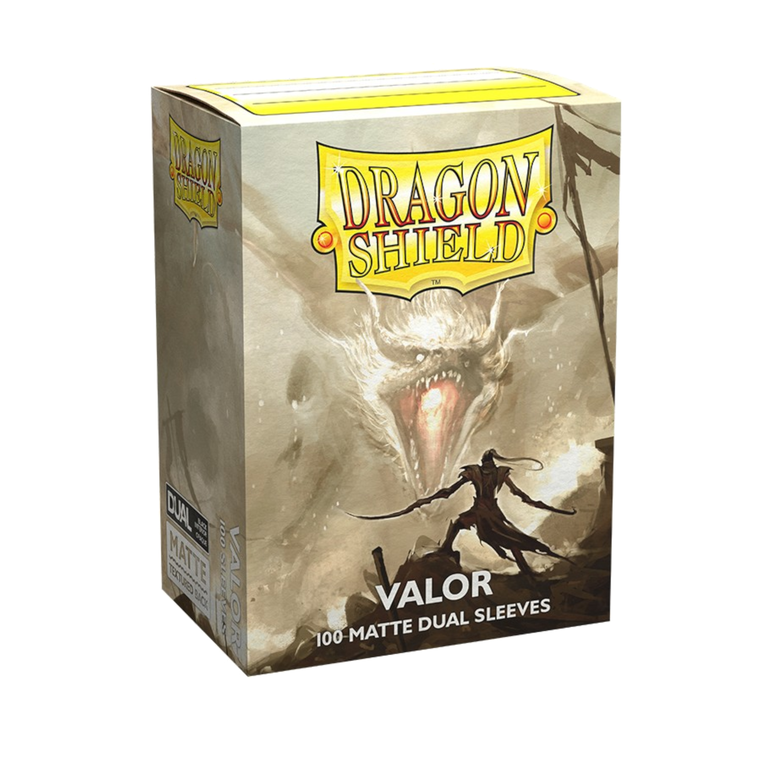 DRAGON SHIELD 100CT BOX DUAL MATTE VALOR