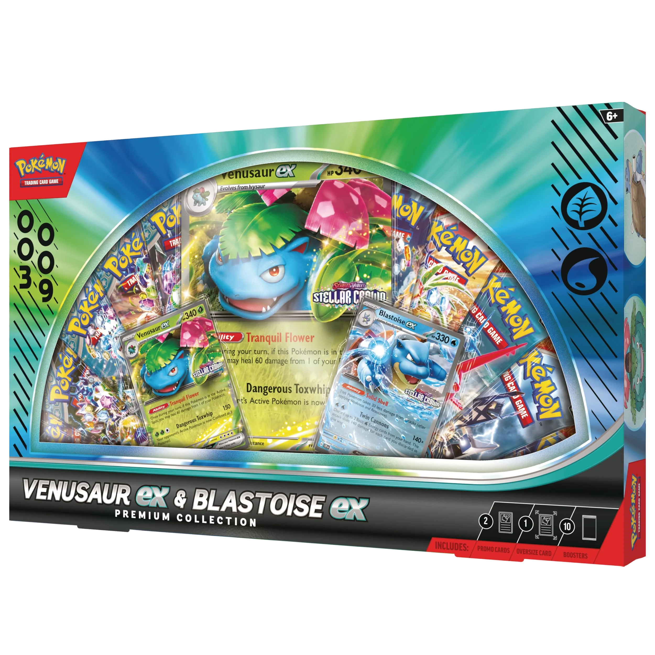 Venusaur Ex & Blastoise Ex Premium Collection