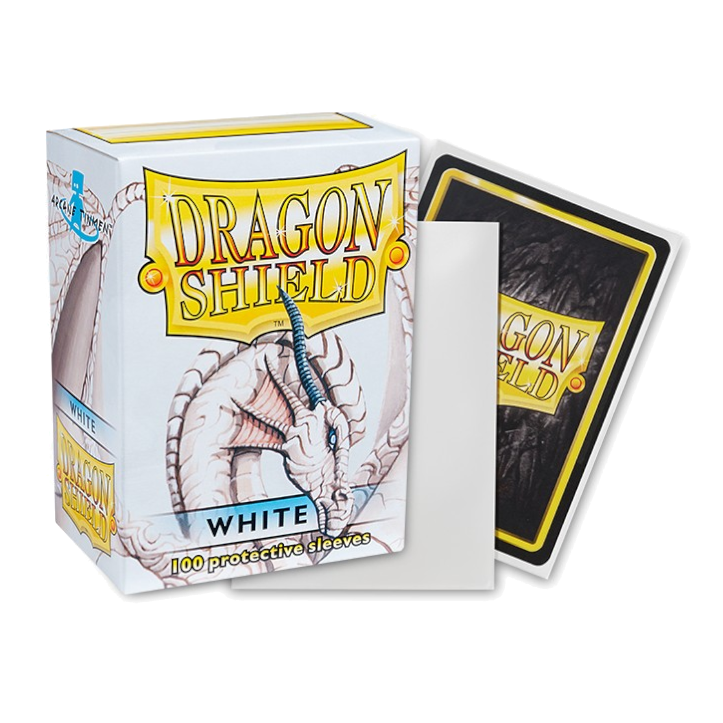 DRAGON SHIELD 100CT BOX CLASSIC WHITE