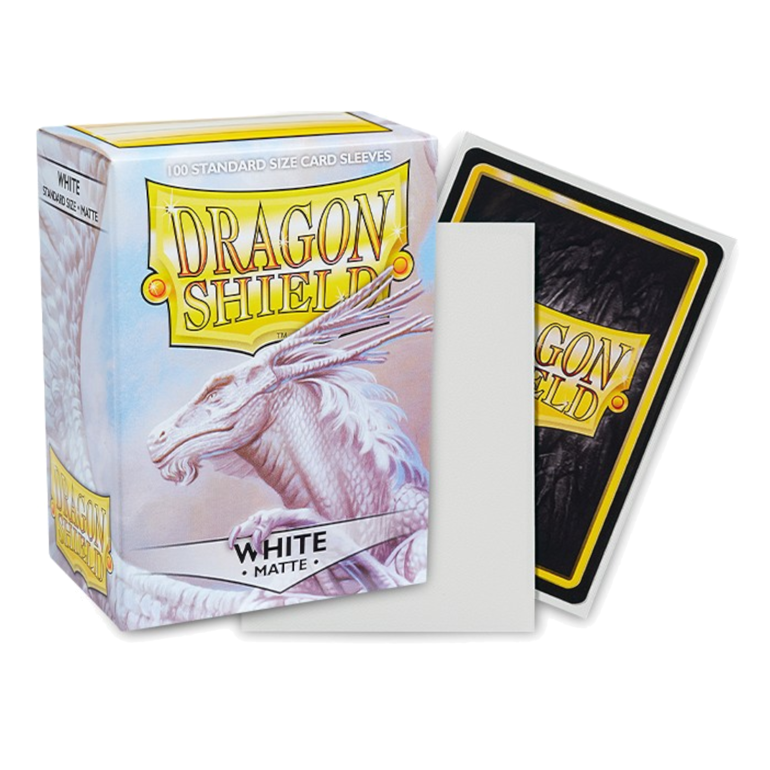 DRAGON SHIELD 100CT BOX MATTE WHITE